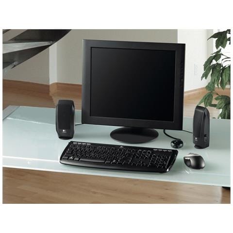 OEM S-120 Black Speaker System, UK, 2,3W, Nero, 3.5mm, 2.0, 240V - Foto 1